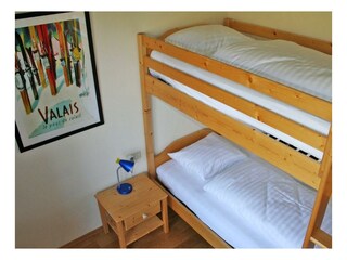 Schlafzimmer 3 mit Stockbett