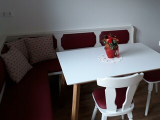 Appartement Küche Sitzecke