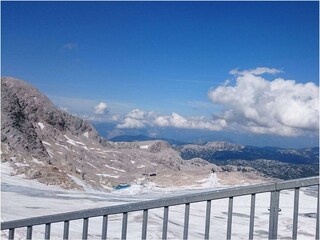 Ausblick Dachsteingletscher
