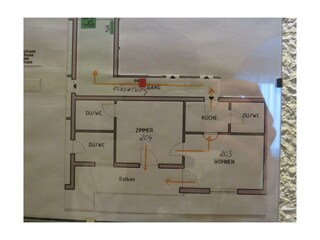 Grundriß - Appartment