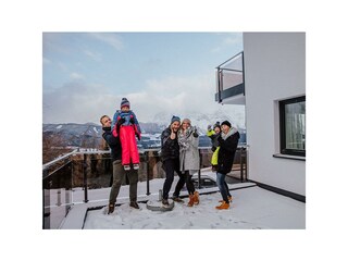 Terrasse Aussicht Richtung Dachstein