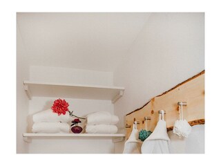 Sauna Detail Garderobe