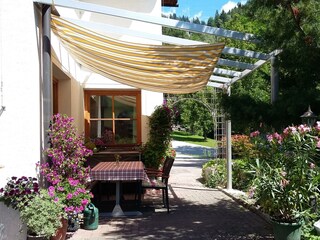 Sitzplatz im Garten