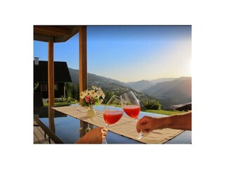 Relaxen auf der Terrasse