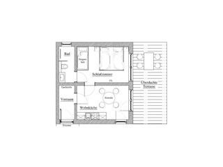 Grundriss Appartement