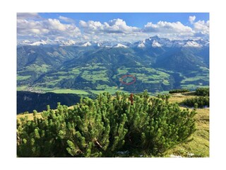 Gössenberg und unser Haus gesehen vom Stoderzinken