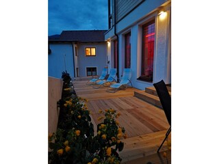 Schneekristall - Terrasse