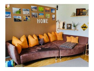 Ferienhaus Kramasuri - Wohnzimmercouch