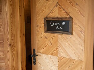 Prenner Alm, Almhütten, Griaß enk