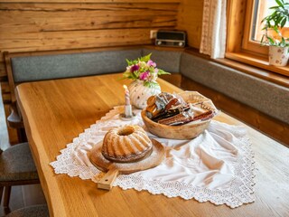 Prenner Alm, Almhütten, Wohnraum