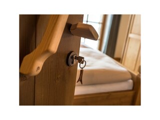 Almhuetten-Prenner Alm-Almerin-Schlafzimmer-Detail