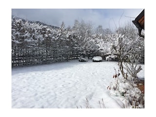 Chalet Ruperting - Garten im Winter