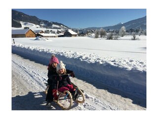 Arnoldhof lustige Schlittenfahrt