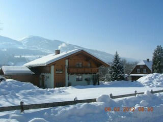 Winteransicht Haus Brigitte Eder