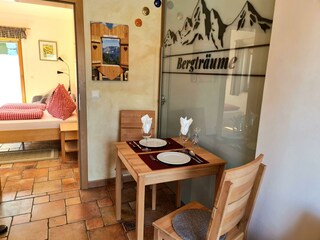 Das Appartement Bergträume für 2