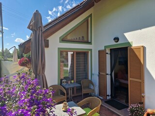 Gemütliche Terrasse Bergträume