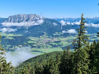 Blick auf den Kamm und Gröbming