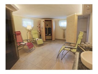 Wellness mit Finnischer Sauna und Infrarotkabine