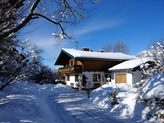 App. Moosbrugger - Hausfoto Winter