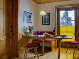 Appartement 2 - Essbereich