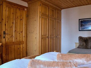 Appartment 2 - Ansicht Schlafzimmer