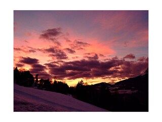 Abendstimmung nach einem Skitag