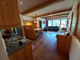 Apartment Gipfelsturm_Kufstein_Küche_Wohnen