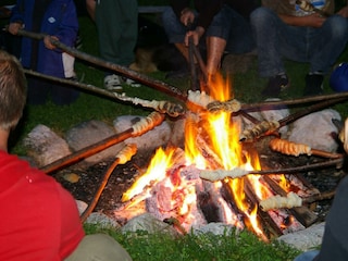 Lagerfeuer, immer wieder schön