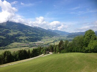 Haus Ennstalblick Blick vom Assachberg