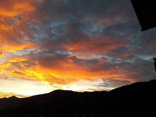 Haus Ennstalblick Abendstimmung