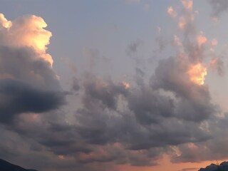 Haus Ennstalblick Abendstimmung