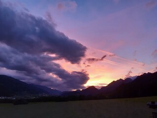 Haus Ennstalblick Aussicht nach Westen