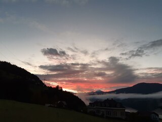 Haus Ennstalblick, Morgendämmerung