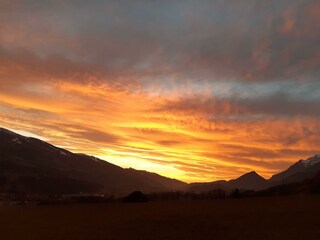 Haus Ennstalblick Abendstimmung
