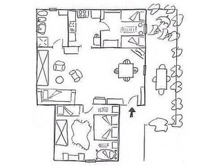 Appartamento per vacanze Tirrenia Pianta del piano 22