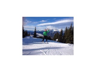 Haus Gloria - auf der Skipiste