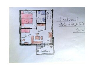 Apartment Hohe Wildstelle - Grundriss