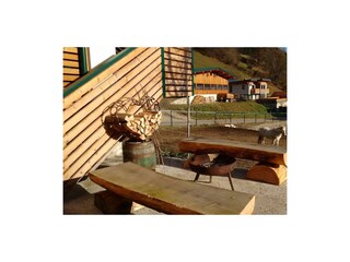 Appartement Iris - Außenbereich