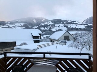 Blumen Studios_Ausblick vom Balkon