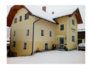 Appartement Stroblhof_Aich_Hausfoto Winter