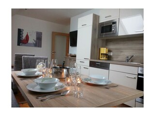Appartement Stroblhof_Aich_Küche