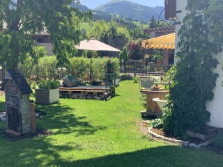 Ferienhaus Gruber Gartenansicht