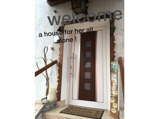 Ferienhaus Gruber Haupteingang