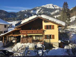 Ferienwohnung Haus Kogler - Hausfoto Winter