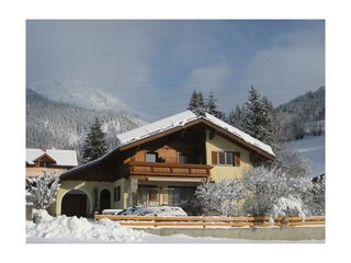 Ferienwohnung Haus Kogler Aich Winter