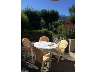 Ferienwohnung Haus Kogler_Terrasse für Gäste