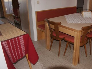 Essbereich_Blick in Schlafräume