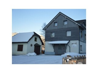 Ferienhaus Elisabeth - Aussenansicht im Winter