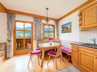 Appartement Stoderzinken: Wohn-Essbereich