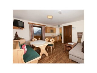 Haus Taxegger - App. Bischofsmütze - Wohnraum